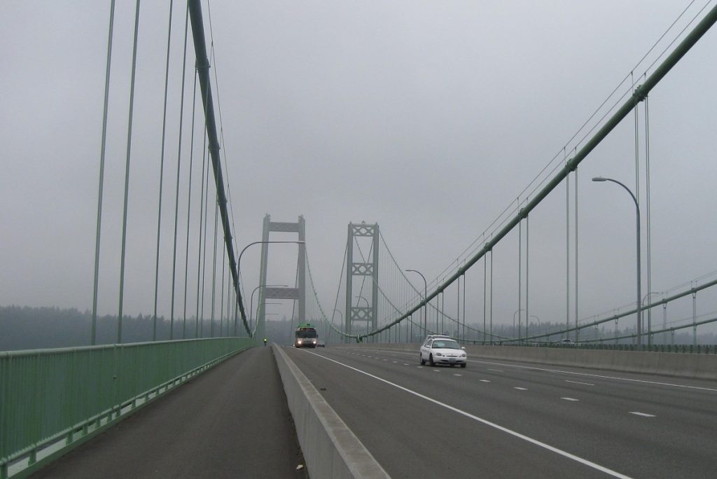 The Tacoma Narrows bridges