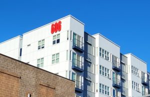 The 606 Apartments in downtown Bremerton qualified for the 12-year exemption, according to Bremerton City Planning Manager Garrett Jackson (Photo by Kitsap Scene)