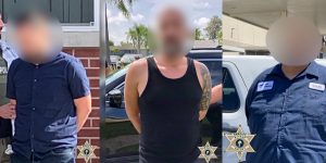 The Kitsap County Sheriff's Office released these three photos of the suspects arrested on suspicion of the murder of Shanan Lynn Read, with the suspects' faces blurred out. The Kitsap County Sheriff's Office released these three photos of the suspects arrested on suspicion of the murder of Shanan Lynn Read, with the suspects' faces blurred out.