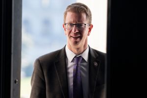 Rep. Derek Kilmer, D-Wash., arrives to the U.S. Capitol for a House vote on Friday, March 18, 2022.