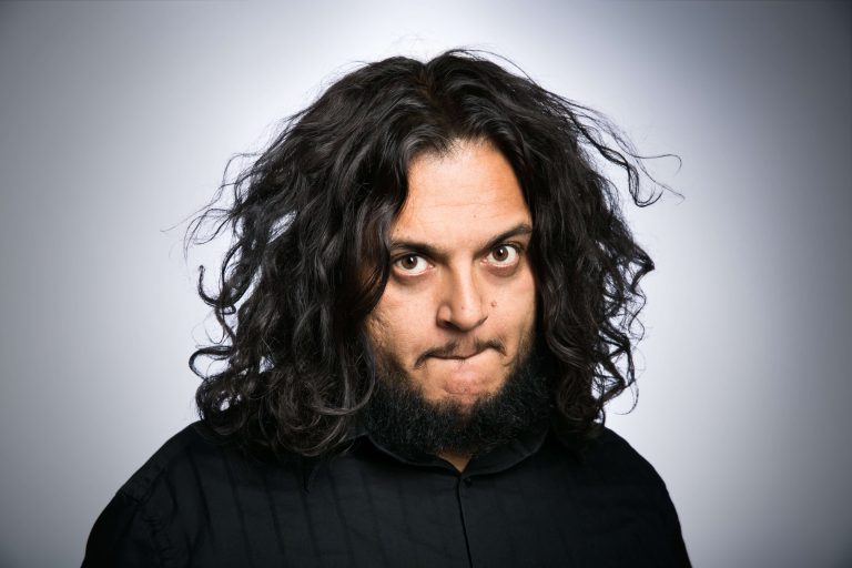 Close-up portrait of Felipe Esparza