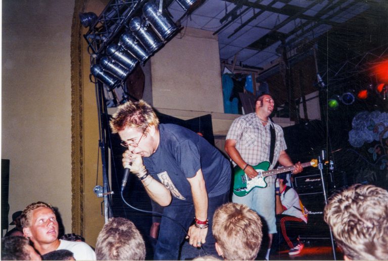 Ninety Pound Wuss. Photo courtesy of Jeff Suffering. Ninety Pound Wuss performing live
