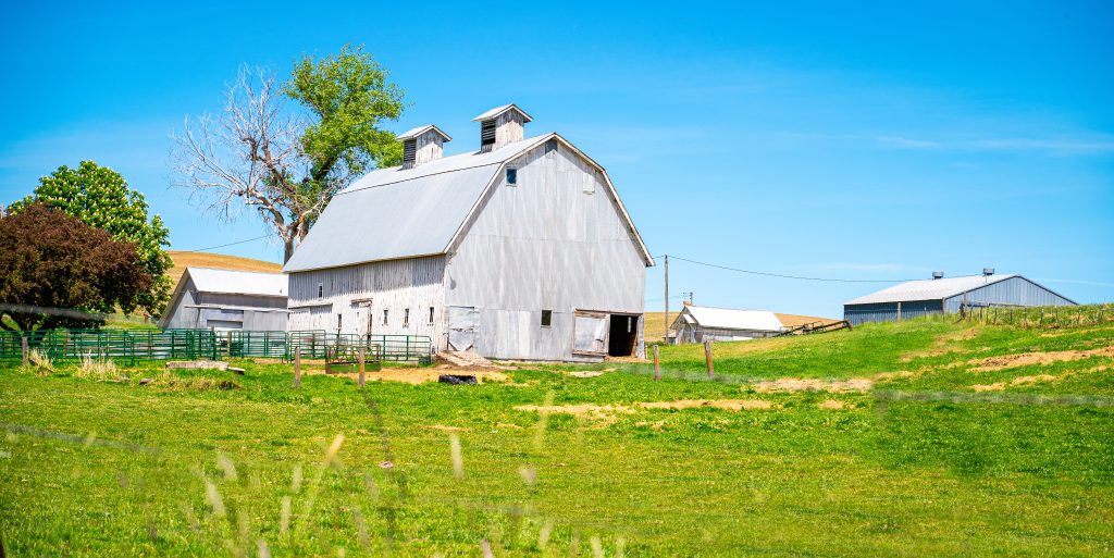 Barn in the Eastern Washington State